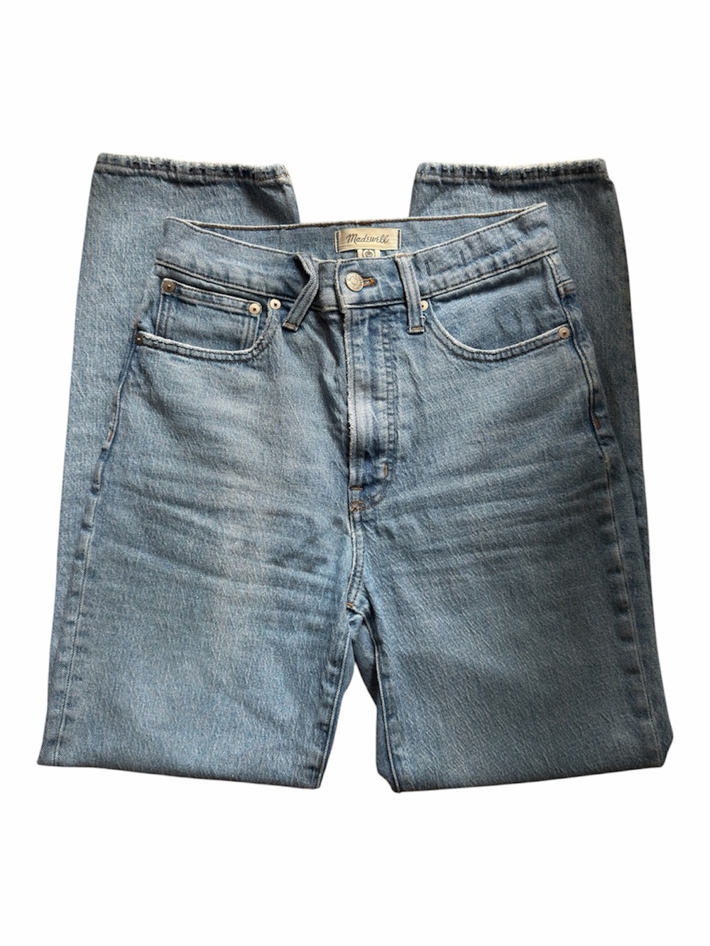 Madewell The Perfect Vintage Straight Jean High-Rise Denim